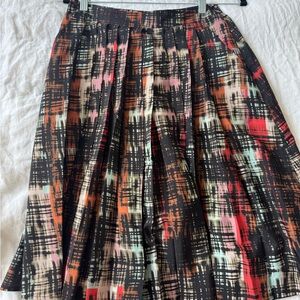 Multicolor Plaid Women's Skirt